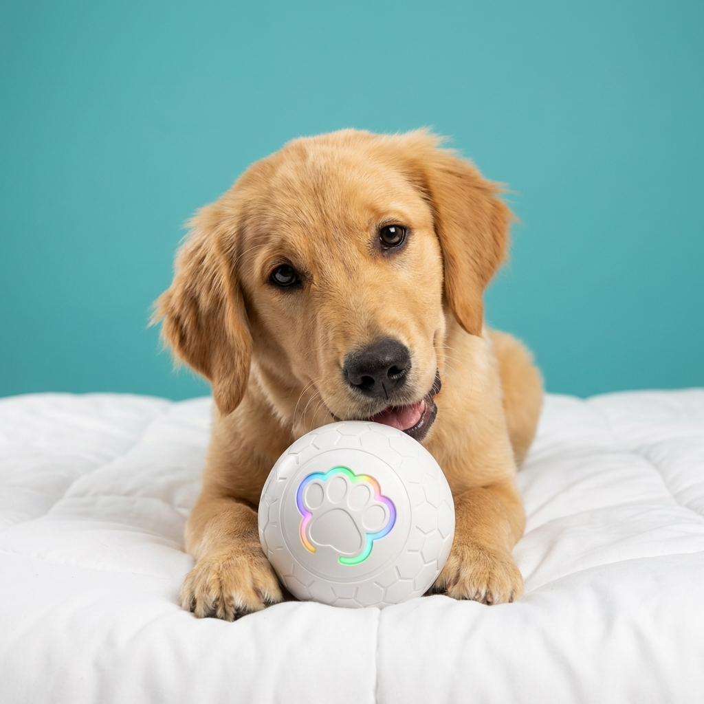 Smart Bouncing Ball | Two Play Modes, RGB Lights, IP65 Waterproof, USB-C Rechargeable