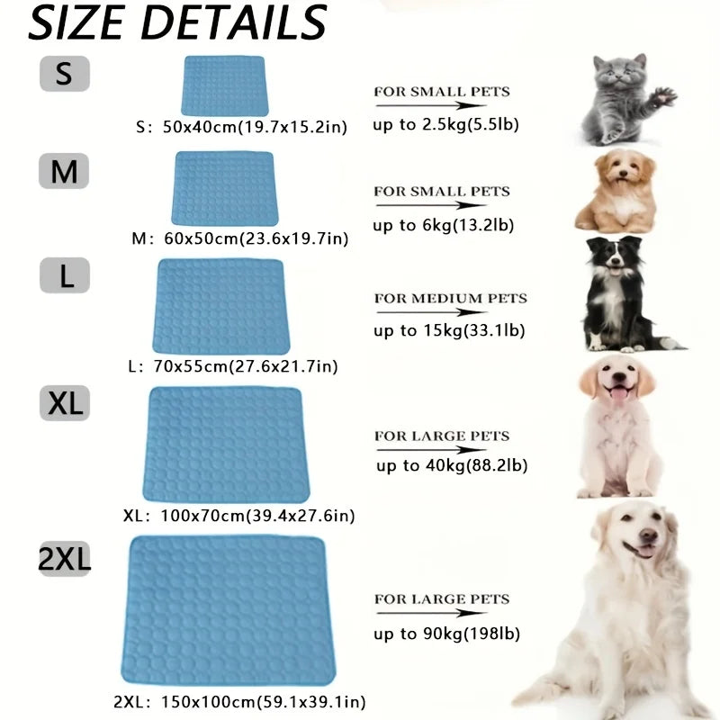 Thermal Cooling Mat | Heat-Absorbing Fabric, Zero Electricity