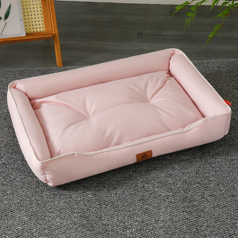 Waterproof Bolster Dog Bed | 600D Oxford Shell, PP Cotton Fill