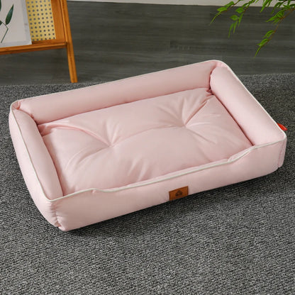 Waterproof Bolster Dog Bed | 600D Oxford Shell, PP Cotton Fill