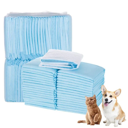 Odor-Lock Pet Training Pads | Multi-Layer Absorption, Rapid-Dry, Leak-Proof Backing