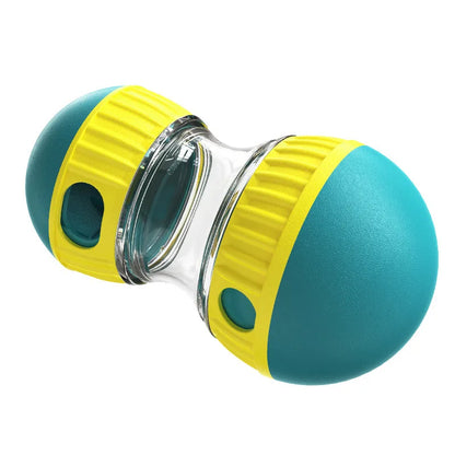 Treat-Dispensing Tumbler Toy | Slow-Feed Puzzle, Elliptical Rolling Track, Durable Build