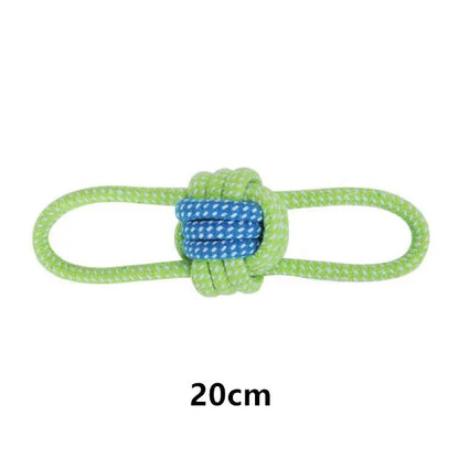 Natural Cotton Dental Ball | Tightly Woven Fibre, Plaque-Scrubbing, Fully Washable