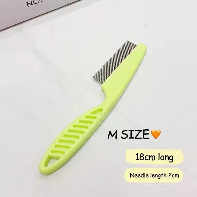 Fine Grooming Comb | Shedding & Flea Removal, Dogs & Cats