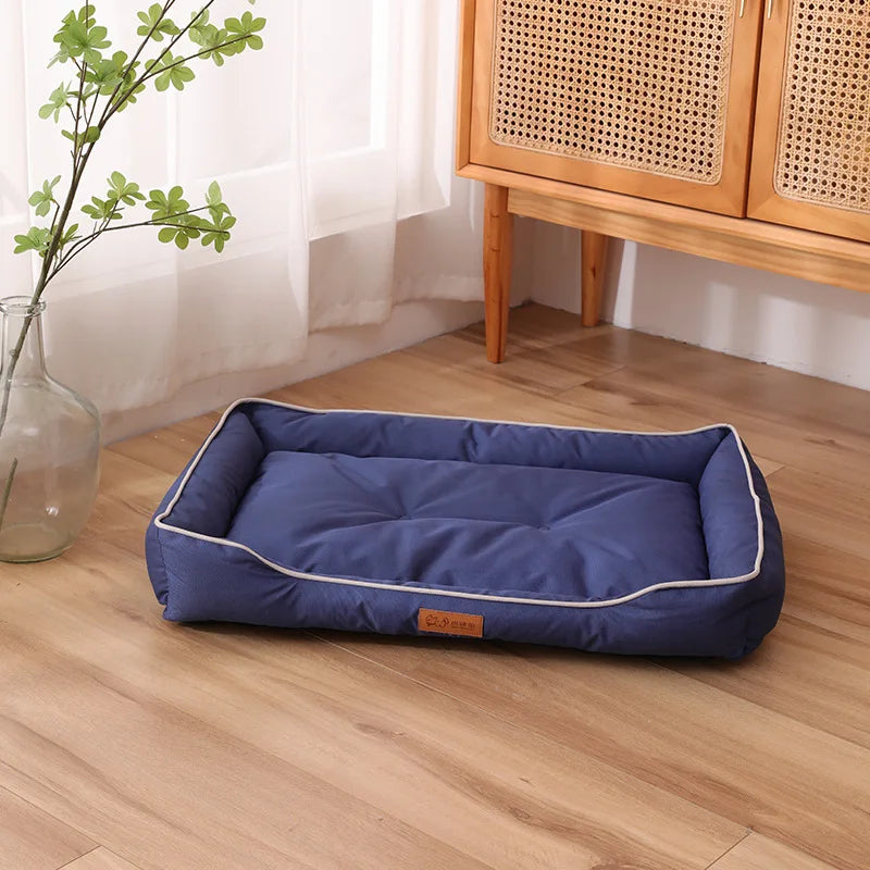 Waterproof Bolster Dog Bed | 600D Oxford Shell, PP Cotton Fill