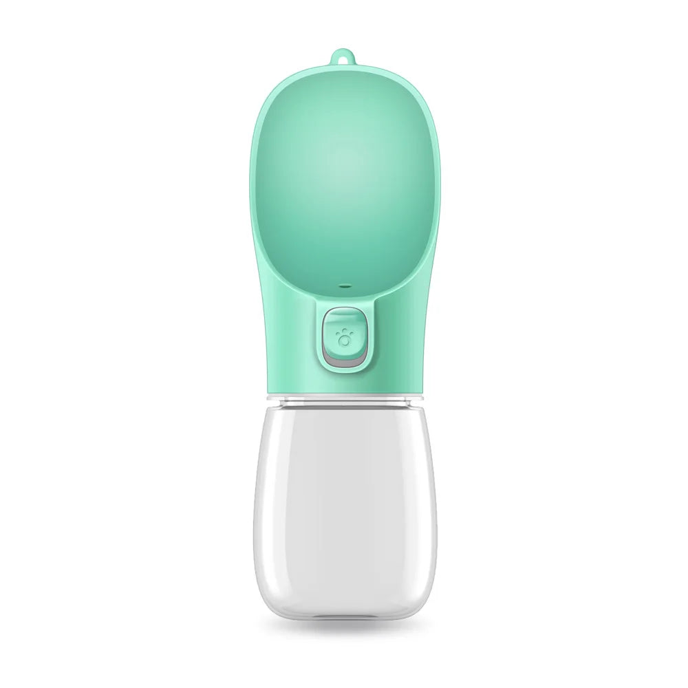 Portable Dog Water Bottle | One-Press Drinking Trough, Leakproof