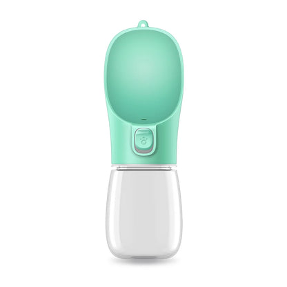 Portable Dog Water Bottle | One-Press Drinking Trough, Leakproof