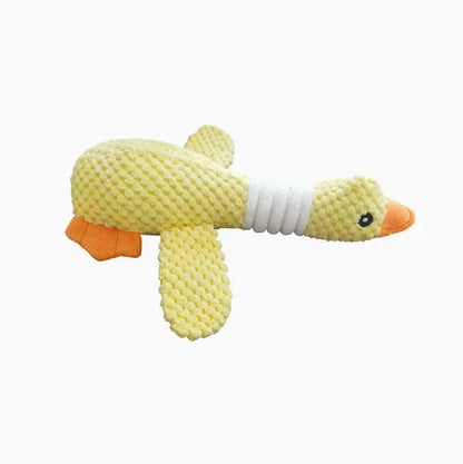 Tough-Bite Plush Goose | Double-Layered Bite-Resistant Fabric, Built to Play & Snuggle