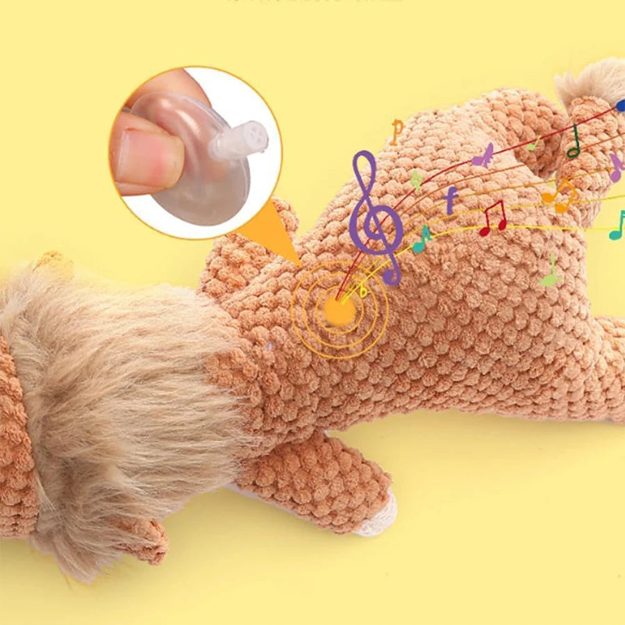 Bite-Resistant Squeaky Plush | Multi-Layer Fabric, Built-In High-Frequency Squeaker
