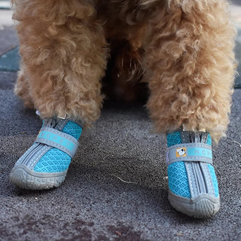 Non-Slip Dog Boots | Plush-Lined, Waterproof, Paw Protection