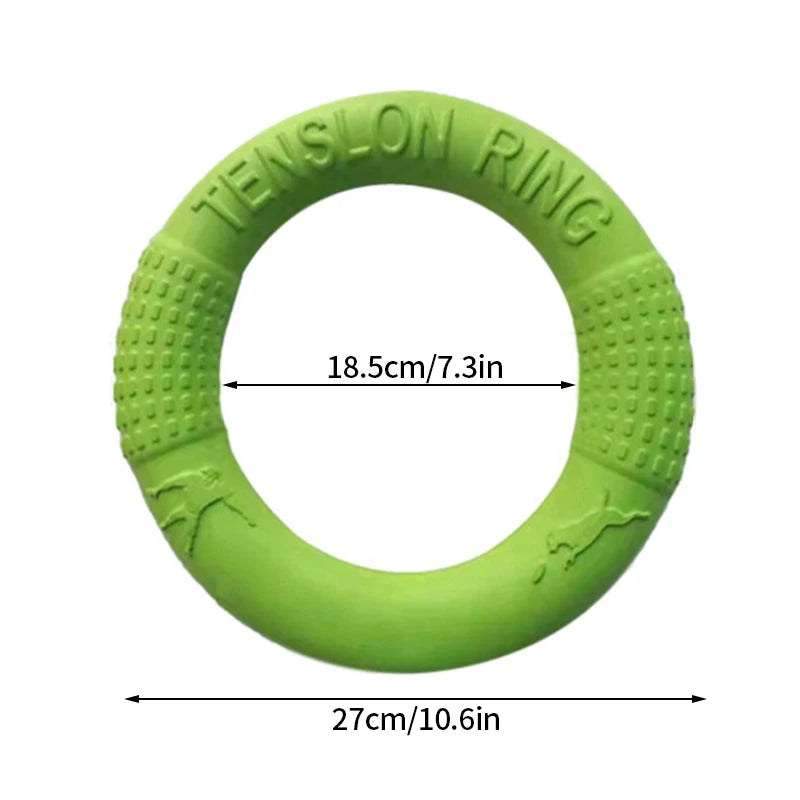 Rubber Training Ring | Tug, Fetch & Chew, Lightweight EVA,