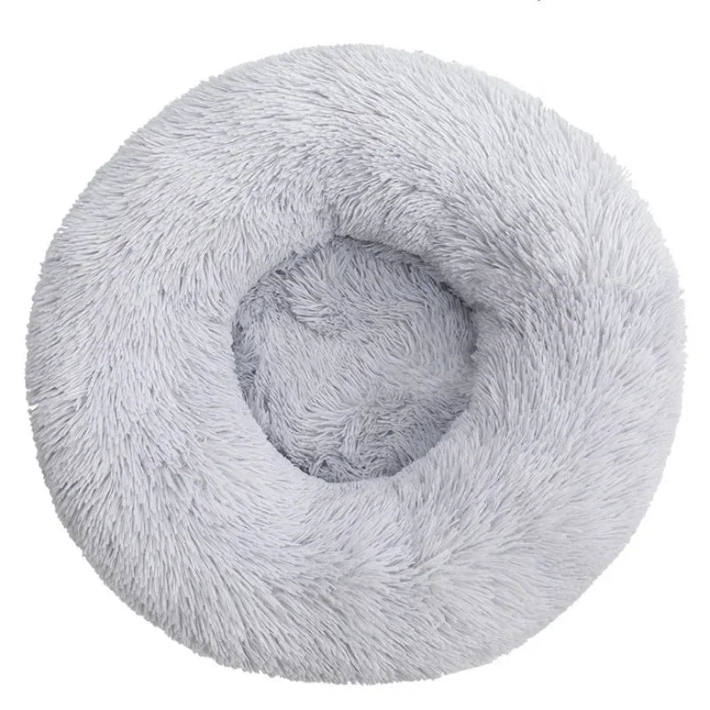 Calming Nesting Bed | Deep-Dish Plush, Orthopedic Bolstered Rim, Non-Slip Base