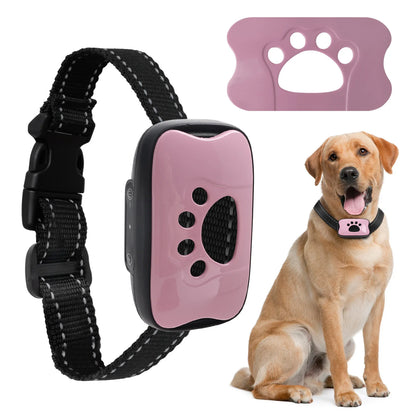 Anti-Bark Adjustable Training Collar | Sound & Vibration, USB Rechargeable, Waterproof