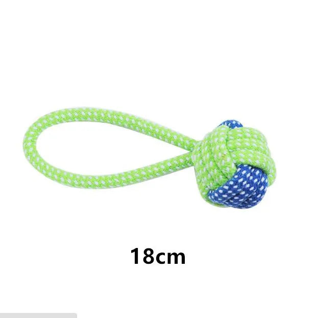 Natural Cotton Dental Ball | Tightly Woven Fibre, Plaque-Scrubbing, Fully Washable
