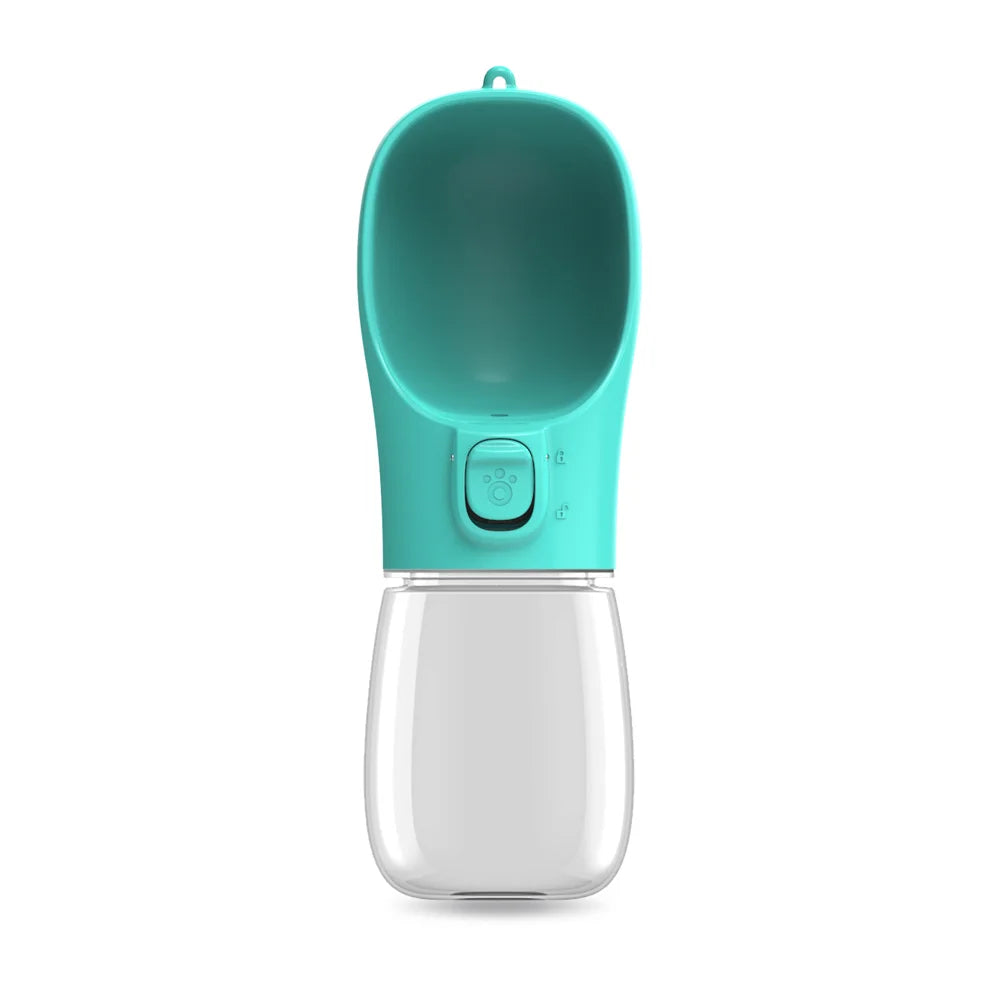 Portable Dog Water Bottle | One-Press Drinking Trough, Leakproof