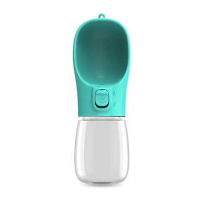 Portable Dog Water Bottle | One-Press Drinking Trough, Leakproof