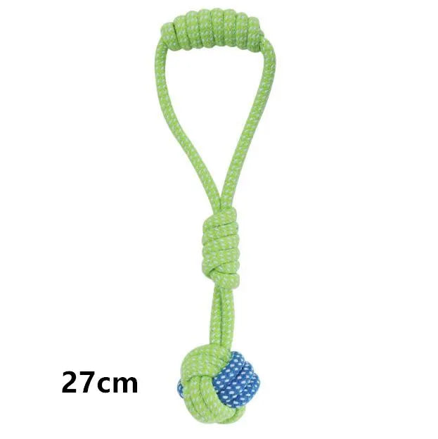 Natural Cotton Dental Ball | Tightly Woven Fibre, Plaque-Scrubbing, Fully Washable