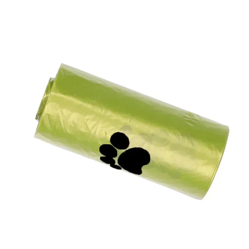 Poop Bag Dispenser | Degradable Bags Included, Carabiner Clip
