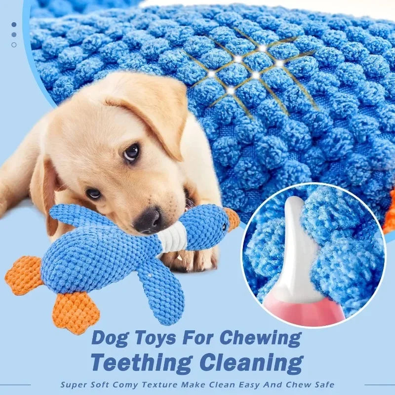 Tough-Bite Plush Goose | Double-Layered Bite-Resistant Fabric, Built to Play & Snuggle