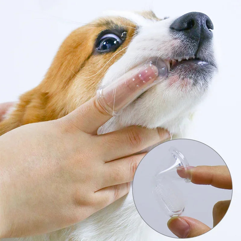 Finger Toothbrush | Full-Control Cleaning, Dogs & Cats