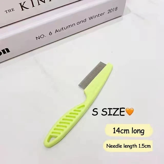 Fine Grooming Comb | Shedding & Flea Removal, Dogs & Cats