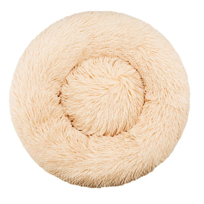 Calming Nesting Bed | Deep-Dish Plush, Orthopedic Bolstered Rim, Non-Slip Base