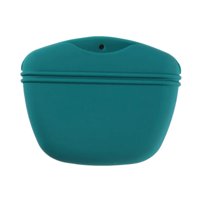 Silicone Treat Pouch | Magnetic Snap Closure, Belt Clip,