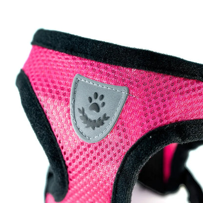 3D Air-Mesh Walking Set | Step-In Vest & Leash, Anti-Choke Design for Small Breeds