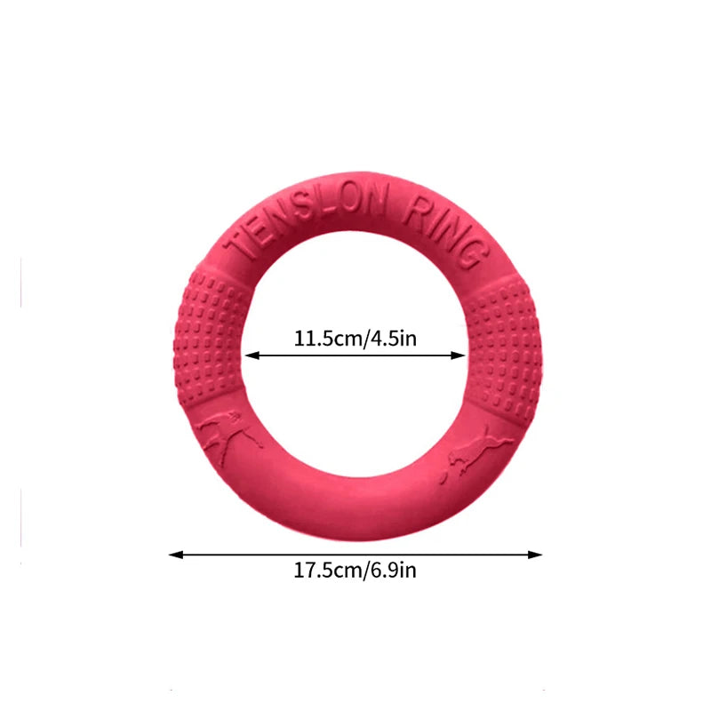 Rubber Training Ring | Tug, Fetch & Chew, Lightweight EVA,