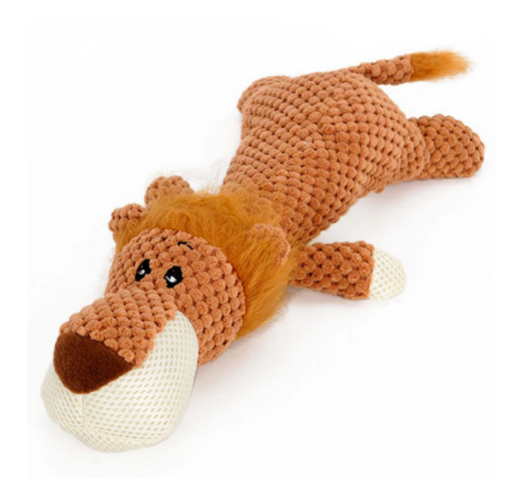 Bite-Resistant Squeaky Plush | Multi-Layer Fabric, Built-In High-Frequency Squeaker
