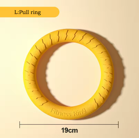 4-Pack EVA Dog Toy Set | Flying Disc, Ball, Tug Ring & Rope, Chew-Proof