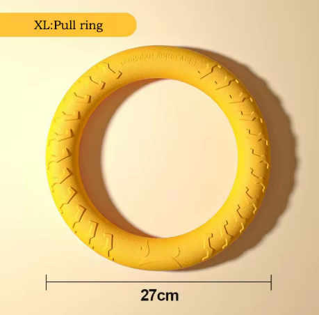 4-Pack EVA Dog Toy Set | Flying Disc, Ball, Tug Ring & Rope, Chew-Proof