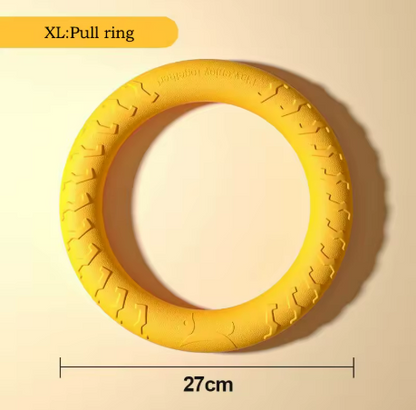 4-Pack EVA Dog Toy Set | Flying Disc, Ball, Tug Ring & Rope, Chew-Proof