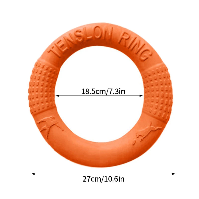 Rubber Training Ring | Tug, Fetch & Chew, Lightweight EVA,