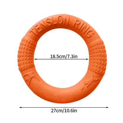 Rubber Training Ring | Tug, Fetch & Chew, Lightweight EVA,