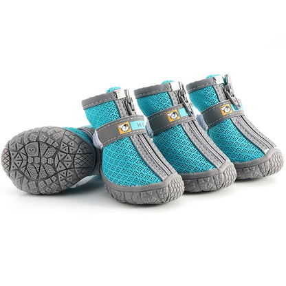 Non-Slip Dog Boots | Plush-Lined, Waterproof, Paw Protection