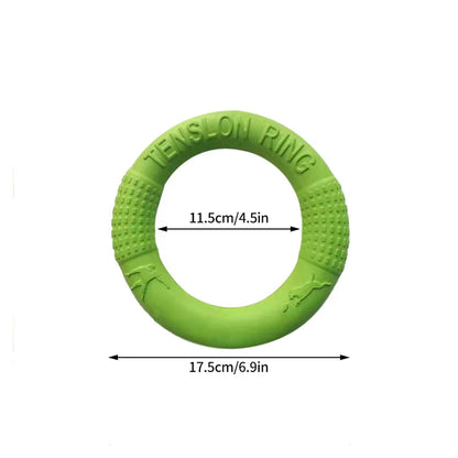 Rubber Training Ring | Tug, Fetch & Chew, Lightweight EVA,