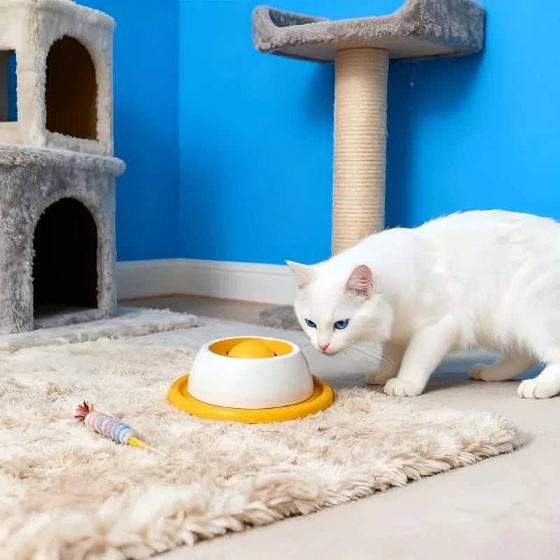 Interactive Slow Feeder Puzzle | Brain-Boosting Enrichment, Anti-Bloat Design