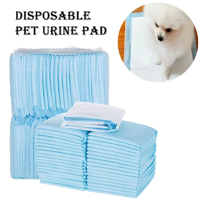 Odor-Lock Pet Training Pads | Multi-Layer Absorption, Rapid-Dry, Leak-Proof Backing