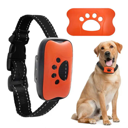 Anti-Bark Adjustable Training Collar | Sound & Vibration, USB Rechargeable, Waterproof