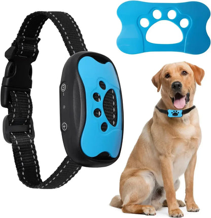Anti-Bark Adjustable Training Collar | Sound & Vibration, USB Rechargeable, Waterproof