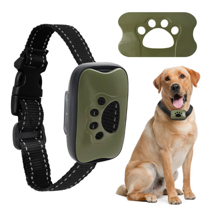 Anti-Bark Adjustable Training Collar | Sound & Vibration, USB Rechargeable, Waterproof
