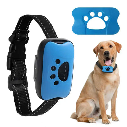 Anti-Bark Adjustable Training Collar | Sound & Vibration, USB Rechargeable, Waterproof