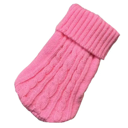 Cable Knit Dog Sweater | Classic Turtleneck, Soft Stretch Fit, 11 Colours, XS to 3XL