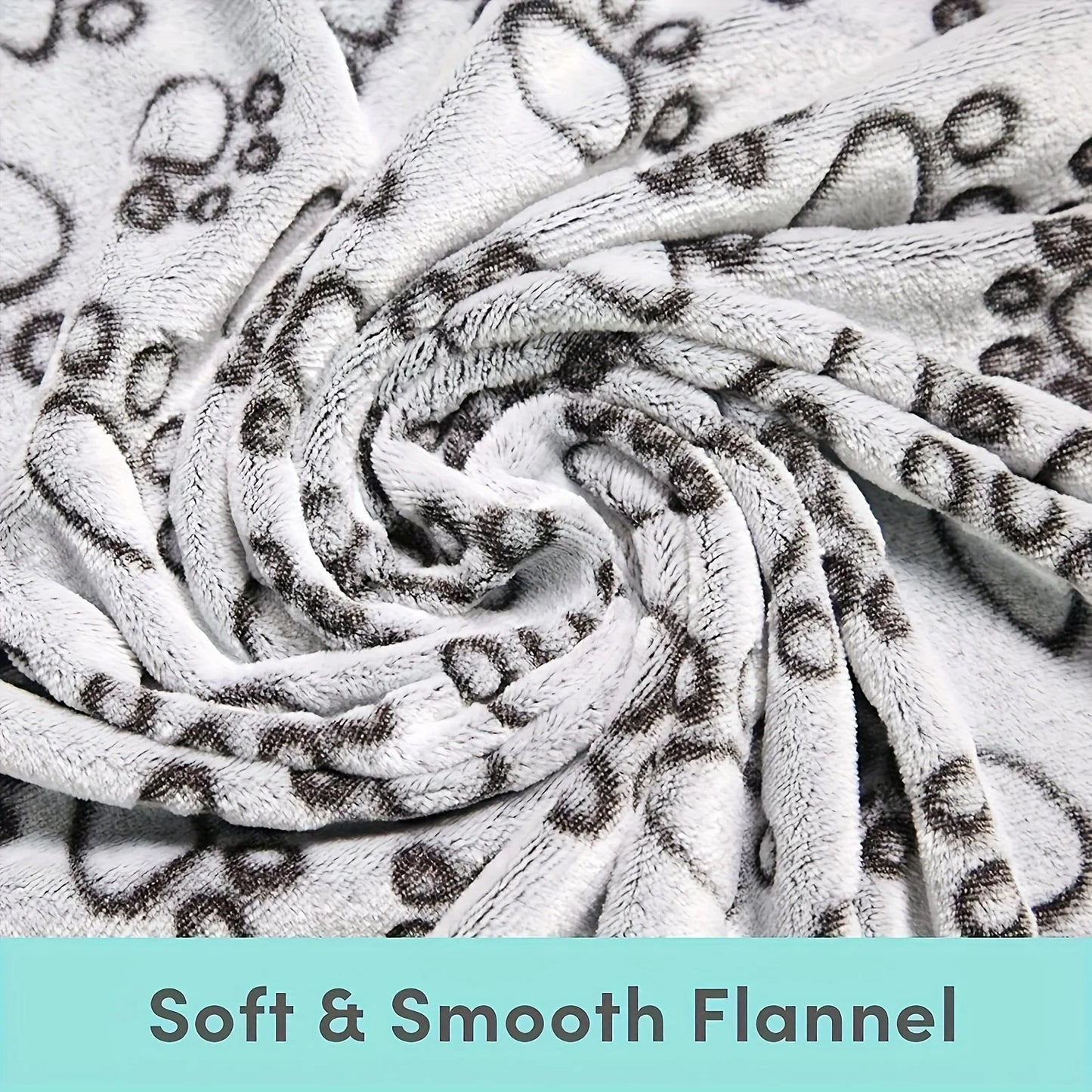 Ultra-Plush Pet Blanket | Hypoallergenic, Machine-Washable, Reinforced Edges