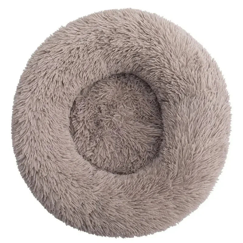 Calming Nesting Bed | Deep-Dish Plush, Orthopedic Bolstered Rim, Non-Slip Base