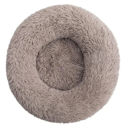 Calming Nesting Bed | Deep-Dish Plush, Orthopedic Bolstered Rim, Non-Slip Base
