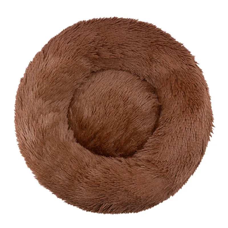 Calming Nesting Bed | Deep-Dish Plush, Orthopedic Bolstered Rim, Non-Slip Base