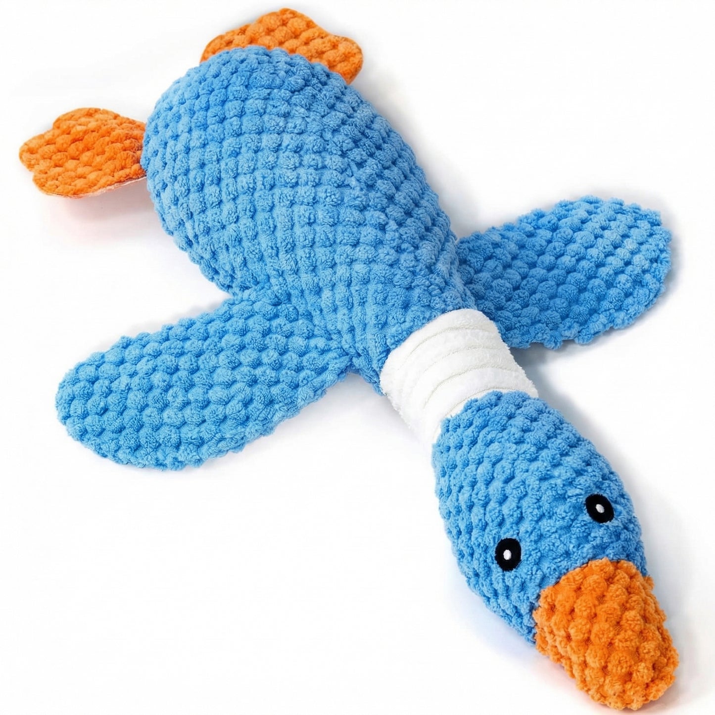 Tough-Bite Plush Goose | Double-Layered Bite-Resistant Fabric, Built to Play & Snuggle