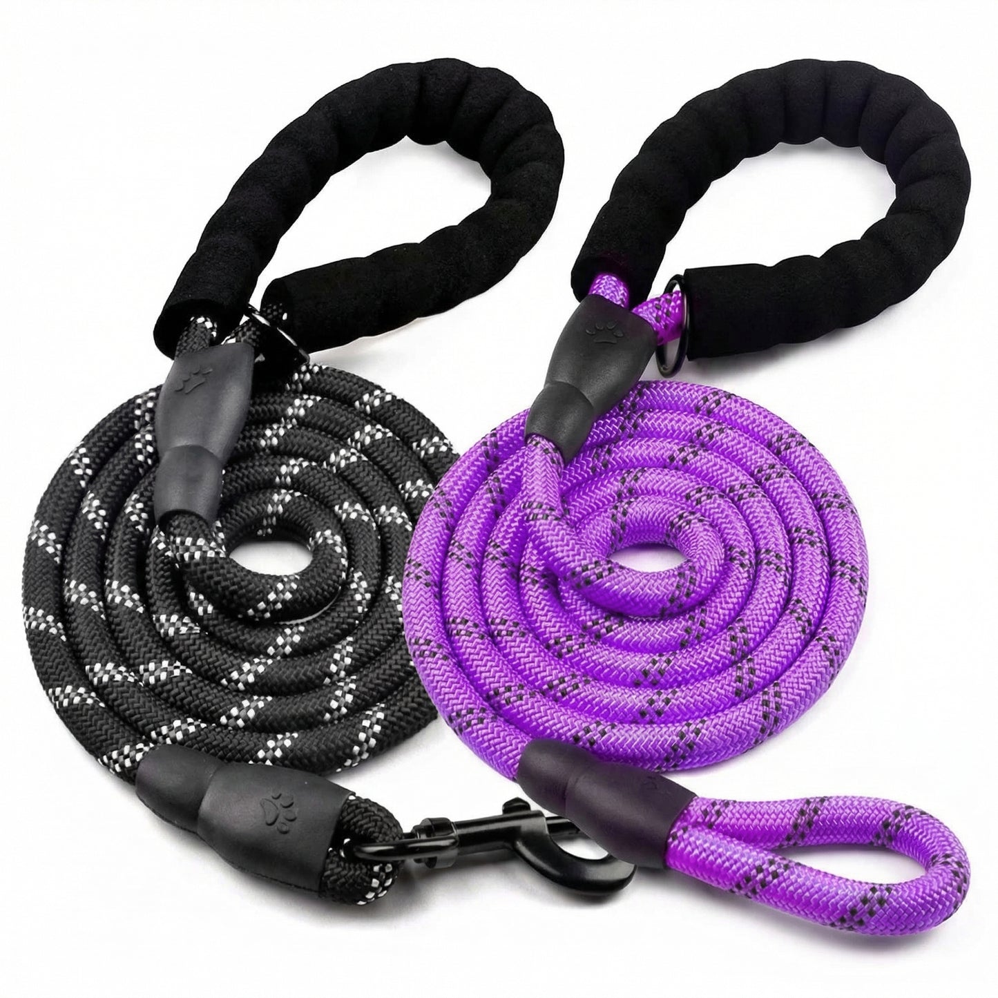 Mountain-Grade Reflective Safety Leash | Climbing-Grade Nylon, Built for Large Breeds